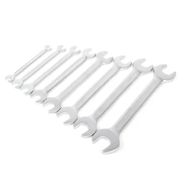 

8PC CRV Metric Double End Wrench Set Steel Spanner Set