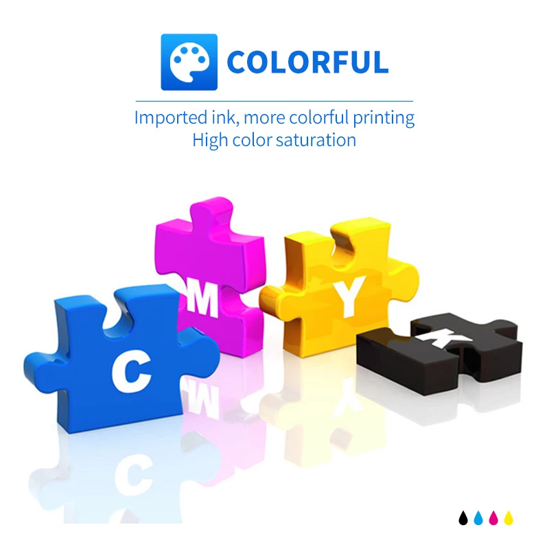 KMCYinks Ink Cartridge 122XL for HP122 HP Deskjet 1000 1050 1510 2000 2050 2540 3000 3050 1050A 2050A 3050A printer supplies ink cartridge inkjet ink cartridge