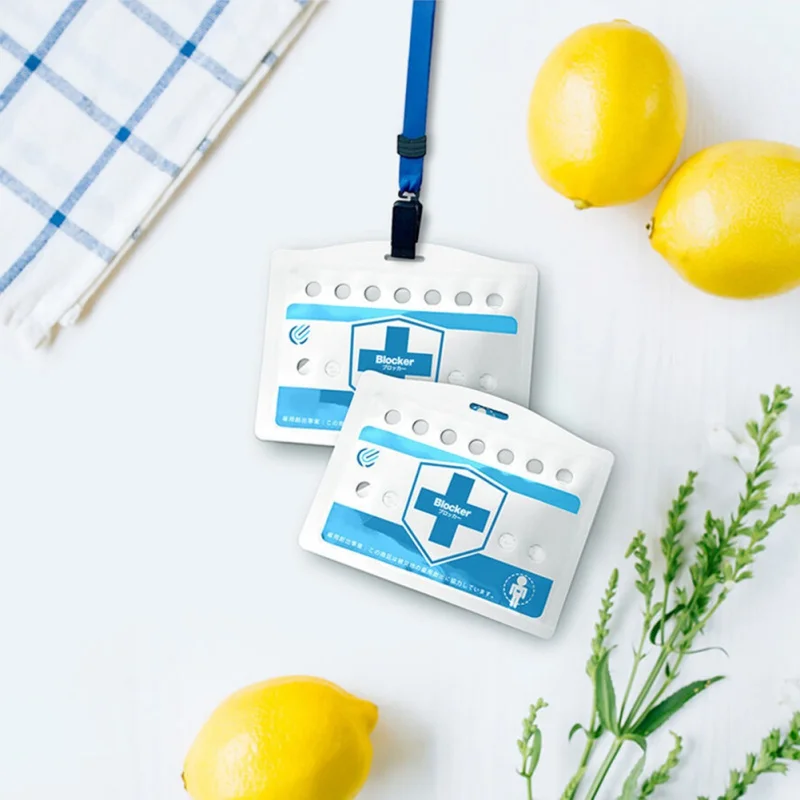 

Virus Shut Out Space Air Sterilization Card Disinfection Sterilization Lanyard Protection Card Deodorant Sterilize Card Accessor