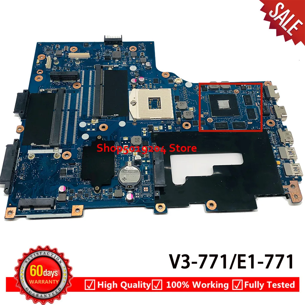 Ideal  VA70/VG70 Laptop Motherboard For Acer Aspire V3-771 V3-771G VA70 VG70 Mainboard GT630M 1GB