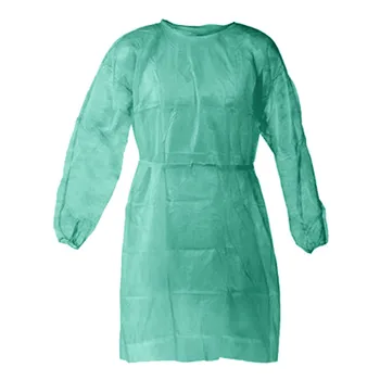 

Disposable Protective Isolation Clothing Anti-Spitting Waterproof Anti-Oil Stain Nursing Gown Antibacterial Suit #R30