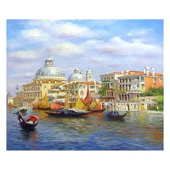 

Paint by Numbers Kits Canvas DIY for Adults and Kids Without Frame 16 x 20 inch