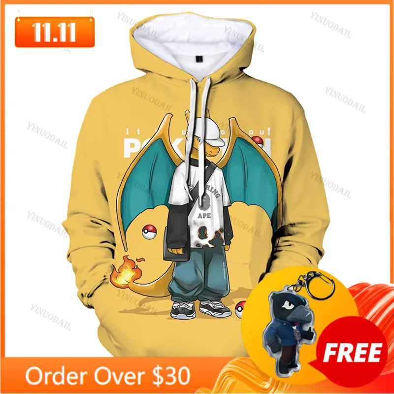 

Shooting Anime 3d Hoodie Sweatshirt Men and Women Harajuku Long Sleeve Jacket Coat Streetwear Kids Hoodies Teen Clothes