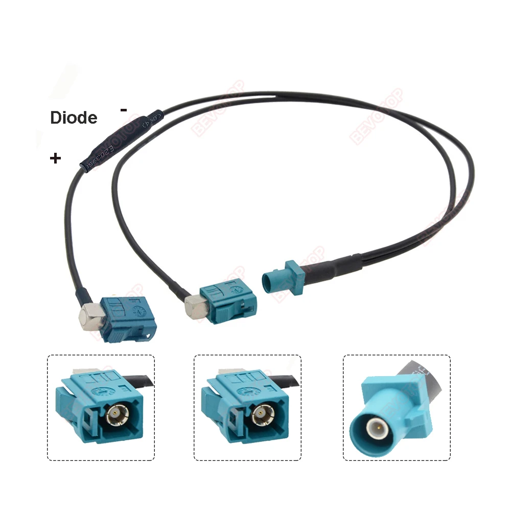 tipo y cabo splitter com diodo pigtail rg174 dual 01