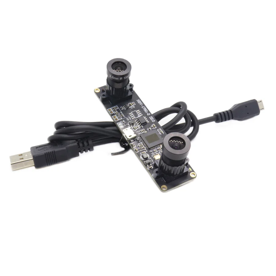Face Recognition AR Depth Detection 1 Megapixel High Definition Ov9732 Module Binocular Synchronous Camera | Безопасность и защита