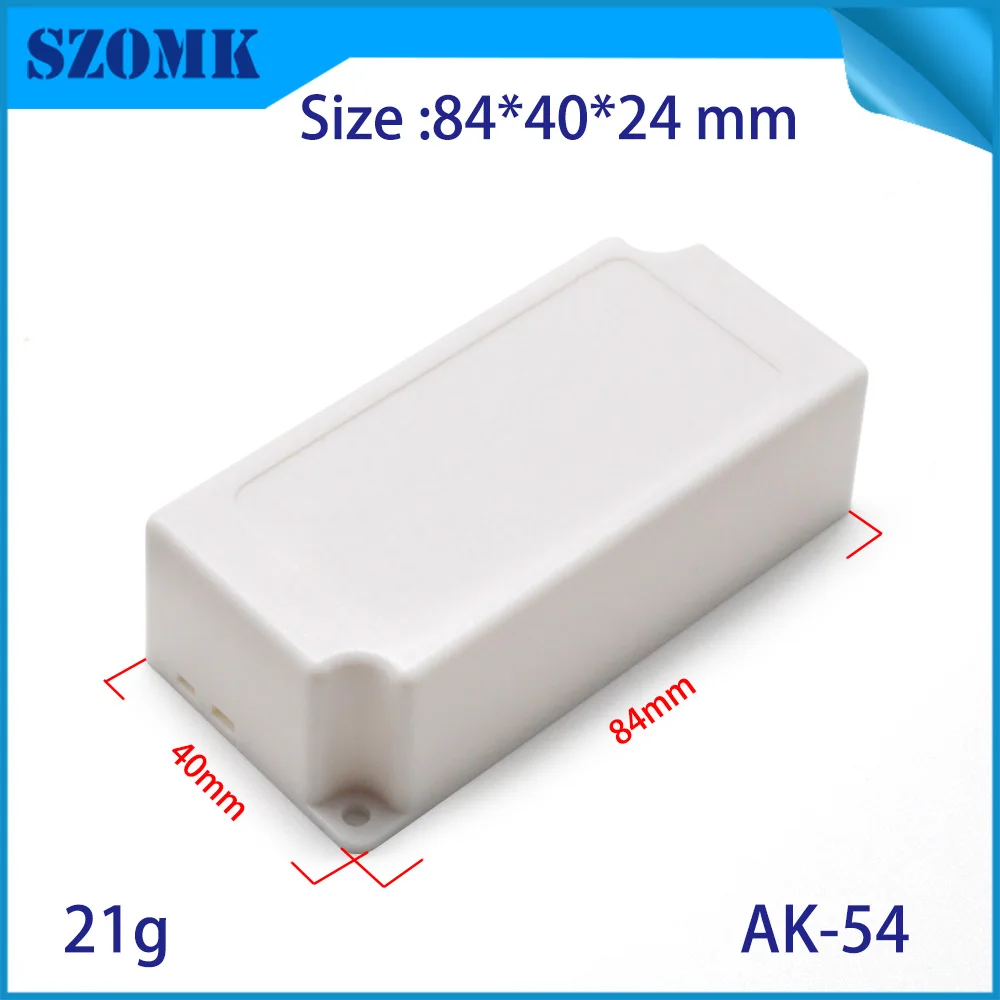 4 шт 84*40*24 abs пластиковый распределительный корпус для Светодиодный контроллер электронный корпус