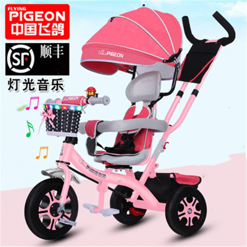 

New Arrival Good Price Ride On Bike Also Tricycle Bicycle Cart Baby Stroller Children 1-3-5 Years Old Children's Bicycle