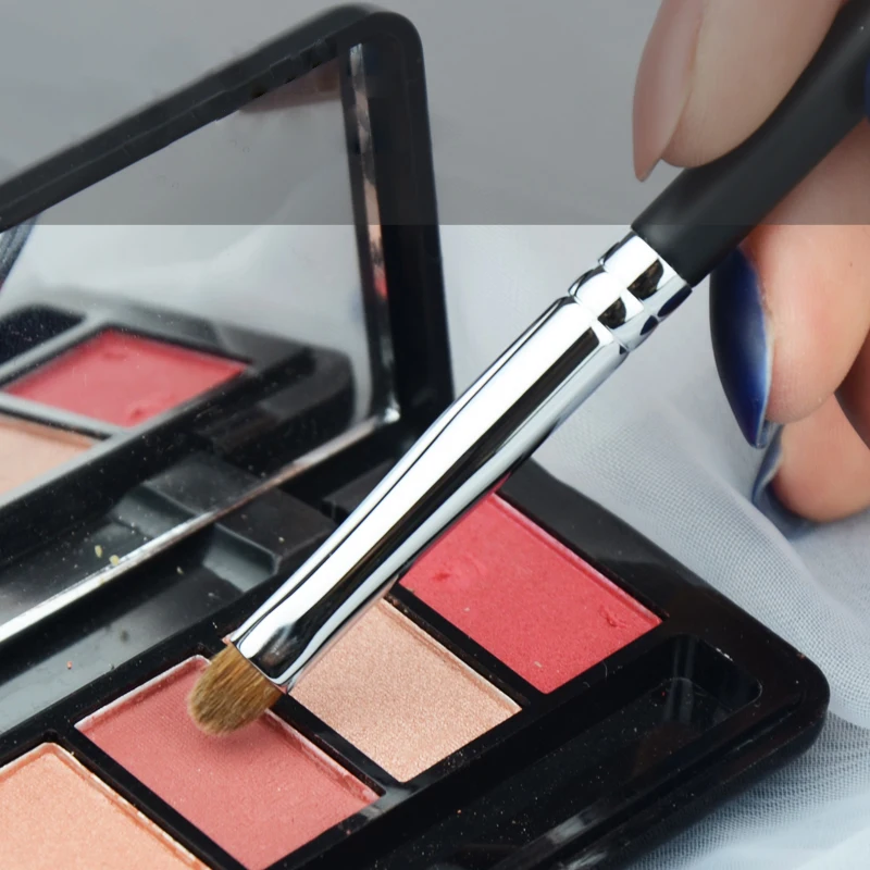 Профессиональная ручная Кисть для макияжа R109 маленькие детали кисть теней век