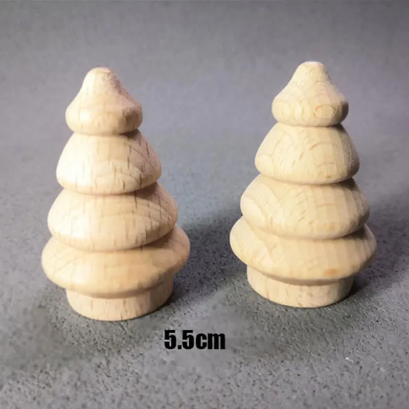 2 шт. детские деревянные Семейные куклы ручной работы, DIY игрушки, рождественские подарки, деревянные Пустые игрушки ручной работы, подарки для рисования
