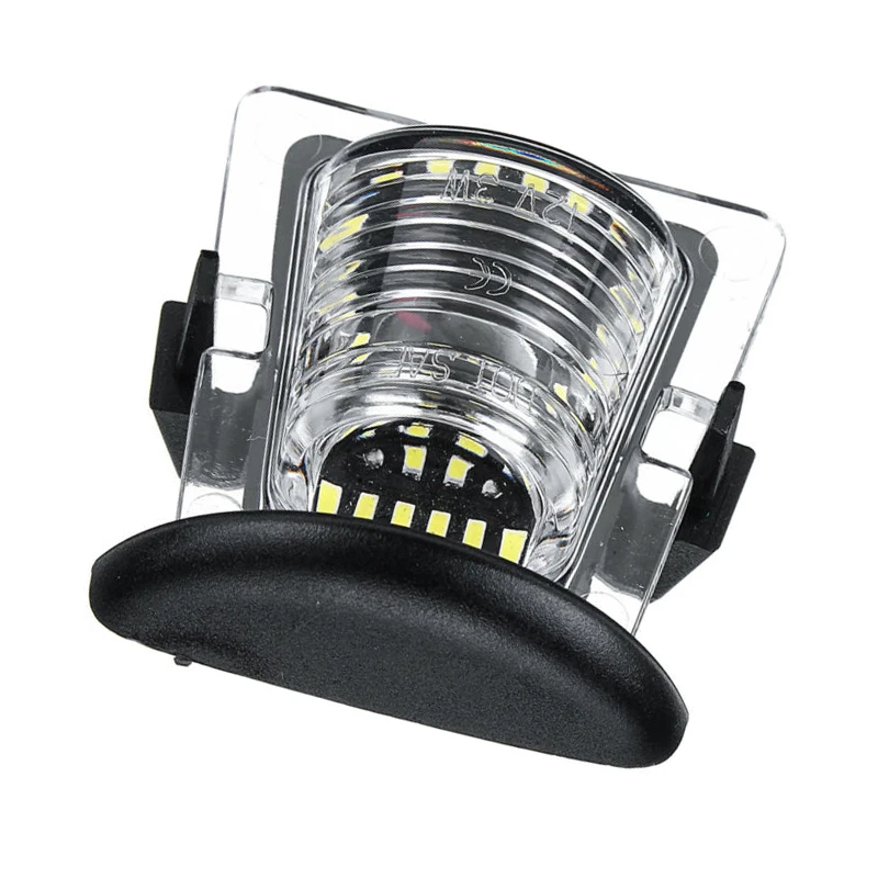2 шт Автомобильный 6000K 12-24V 18LED светильник номерного знака для Jeep Wrangler 2007- Set