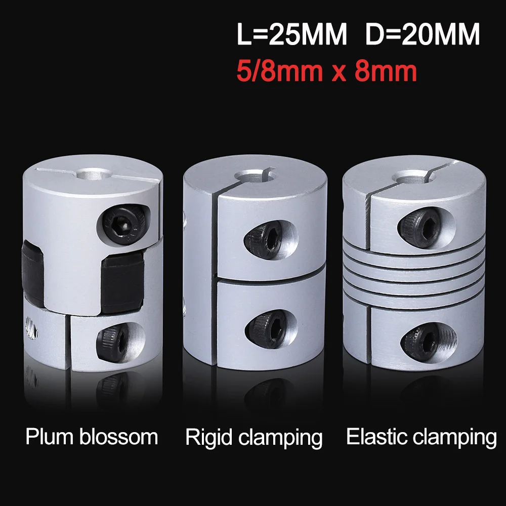 Coupler Motor-Coupler-Connector Coupling-Shaft Printer-Parts Stepper Flexible 5x8x25