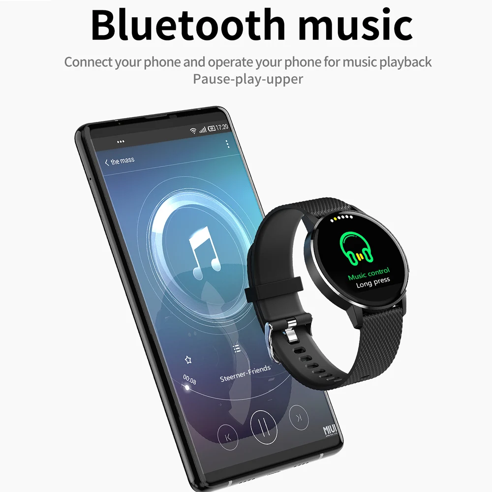 696 T4 Смарт часы Водонепроницаемый Bluetooth защитная пленка из закаленного стекла для