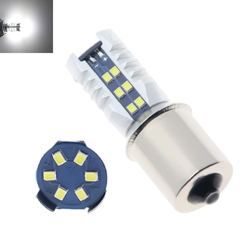 

2pcs Canbus 1156 S25 BA15S P21W LED 30-SMD 1200LM 12V/24V Car LED Turn Signal Reverse Brake Light Bulb BAU15S PY21W Lens LED