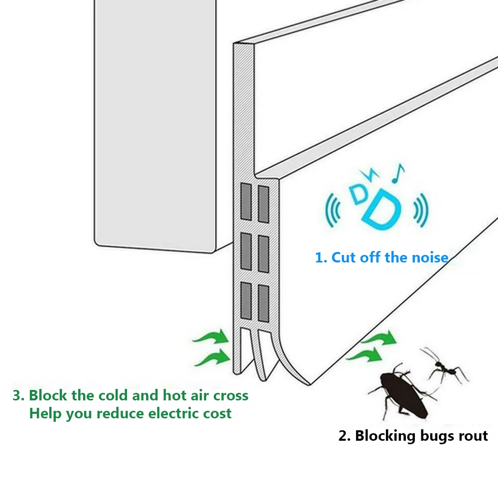 Excluder Weatherstriping звукоизоляция, защищает от ветра, самоклеющиеся силиконовый ДНА двери окна лента уплотнительная прокладка