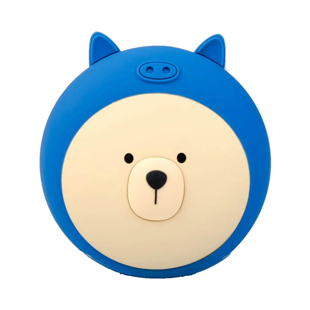 Креативный 2 в 1 грелка для рук Зарядка Po безводная usb зарядка грелка для рук Pebble Mobile power идеальный подарок