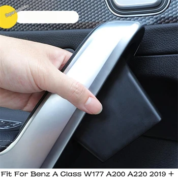 

Lapetus Door Handle Armrest Container Holder Tray Storage Box Organizer Kit For Mercedes Benz A Class W177 A200 A220 2019 2020