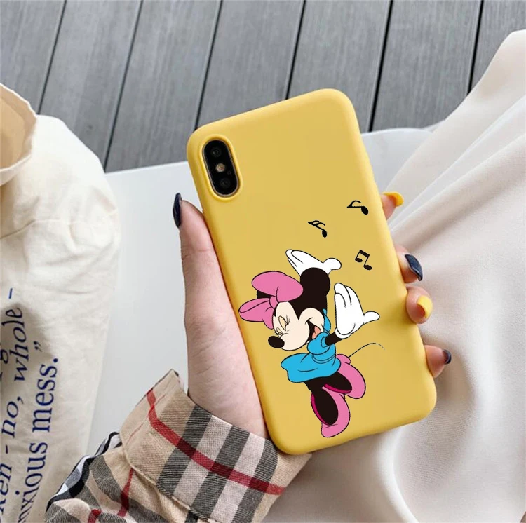 Мягкий термополиуретановый чехол с Микки и Минни для huawei p30 pro p30 lite p20 pro p10 mate 20 p10 lite honor 9 lite honor 10 lite