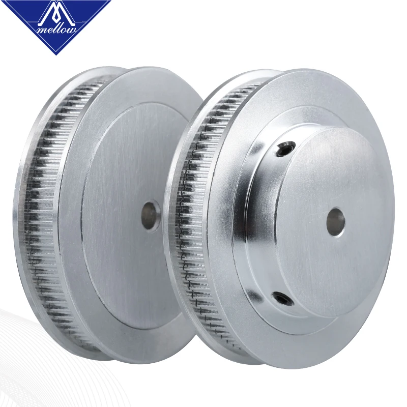 Peças da Impressora Síncrono da Polia Correia da Polia 5mm para a Largura Mellow Voron Dentes 2gt Furo 6mm Gt2 Correia Dentada t 3d 80 - Imagem 5