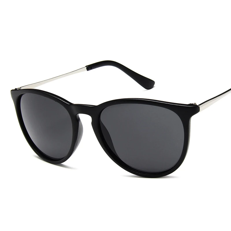  - Brand Designer Cat Eye Round Sunglasses Woman Retro Shades Classic Female Sun Glasses Vintage Driving Oculos De Sol Feminino