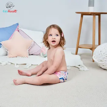

EezKoala Wholesale Washable Eco-Friendly Cloth Diaper Cover Adjustable Nappy Reusable Cloth Diapers Cloth Nappy fit 3-18kg baby