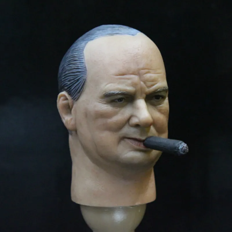 HP Headplay 1/6 Уинстон Черчилль голова лепить британский премьер министр для 12 дюймов