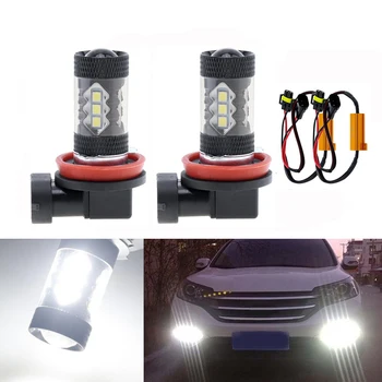 

2x LED Car H8 H11 Led Bulb 9006 HB4 Led Auto Canbus No Error Fog Light 6000K LED Lamp 12V Driving Running Lamp Bulb