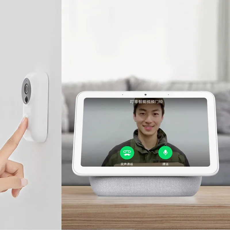 Xiaomi AI сенсорный экран Bluetooth 5,0 динамик Pro 8 дюймов цифровой дисплей Будильник WiFi смарт соединение динамик