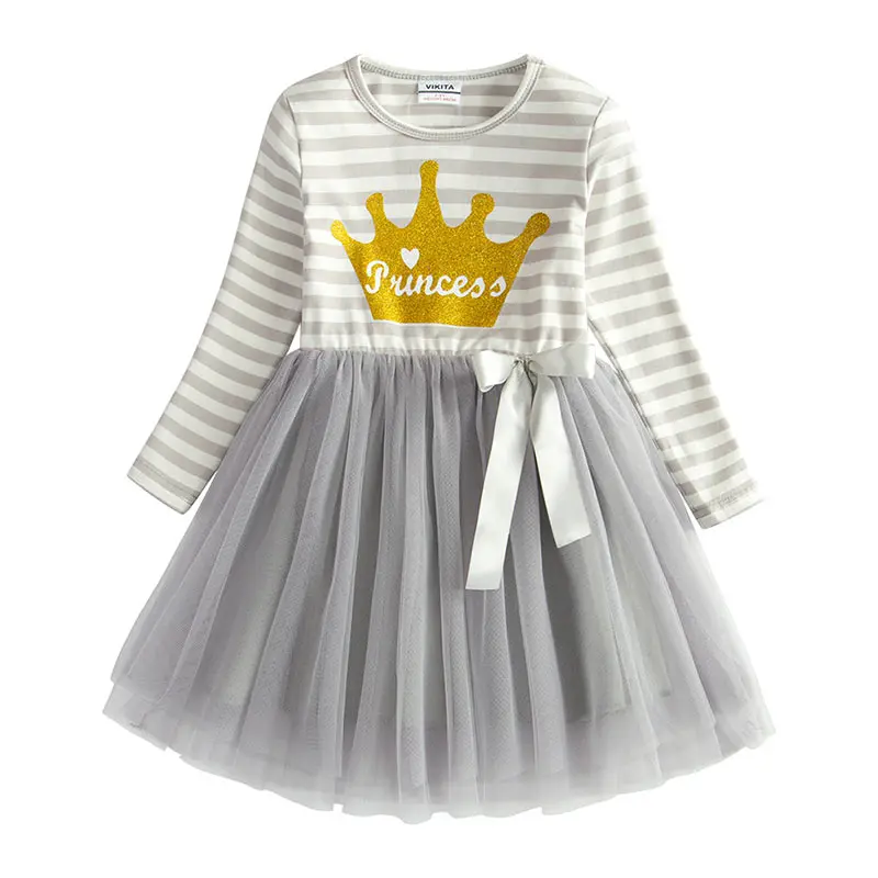 DXTON/платье для девочек с единорогом; хлопковые детские платья принцессы; праздничная одежда для малышей; детское платье-пачка; зимнее платье для девочек с героями мультфильмов; Vestidos