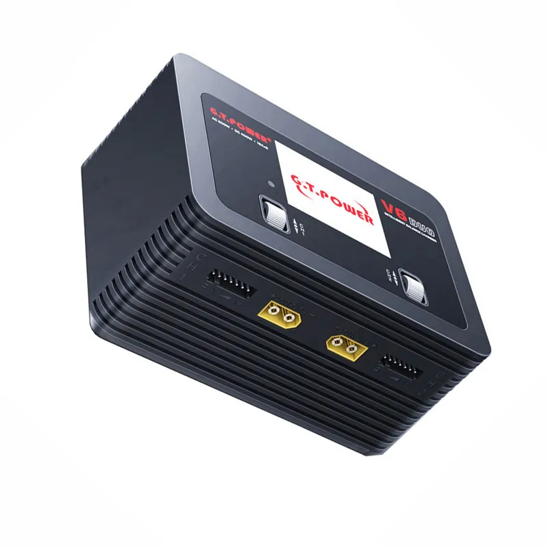 G.T. power V6 DUO AC 200W DC 400W 2X16A зарядное устройство для 1-6S Lipo батареи