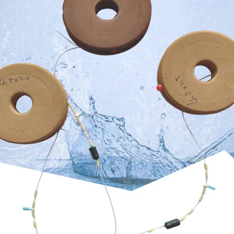 

Six-Sided Spool Mainline Fish Wire Board Fishing Gadgets Floating Box Wood Grain Foam Spool Main Thread Reel Winding Ring