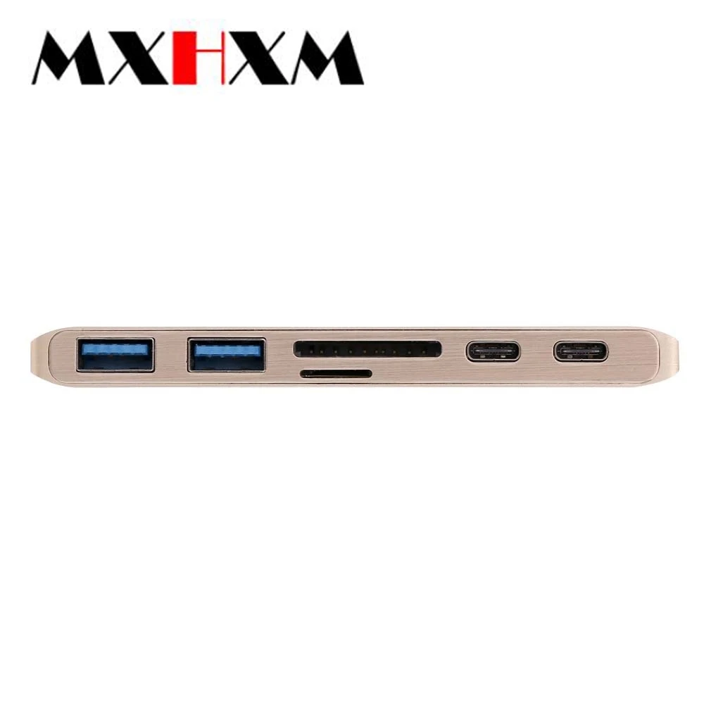 Для компьютера Apple Macbook dual type-c кард-ридер шесть в одном type-c Расширенный концентратор адаптер для зарядки