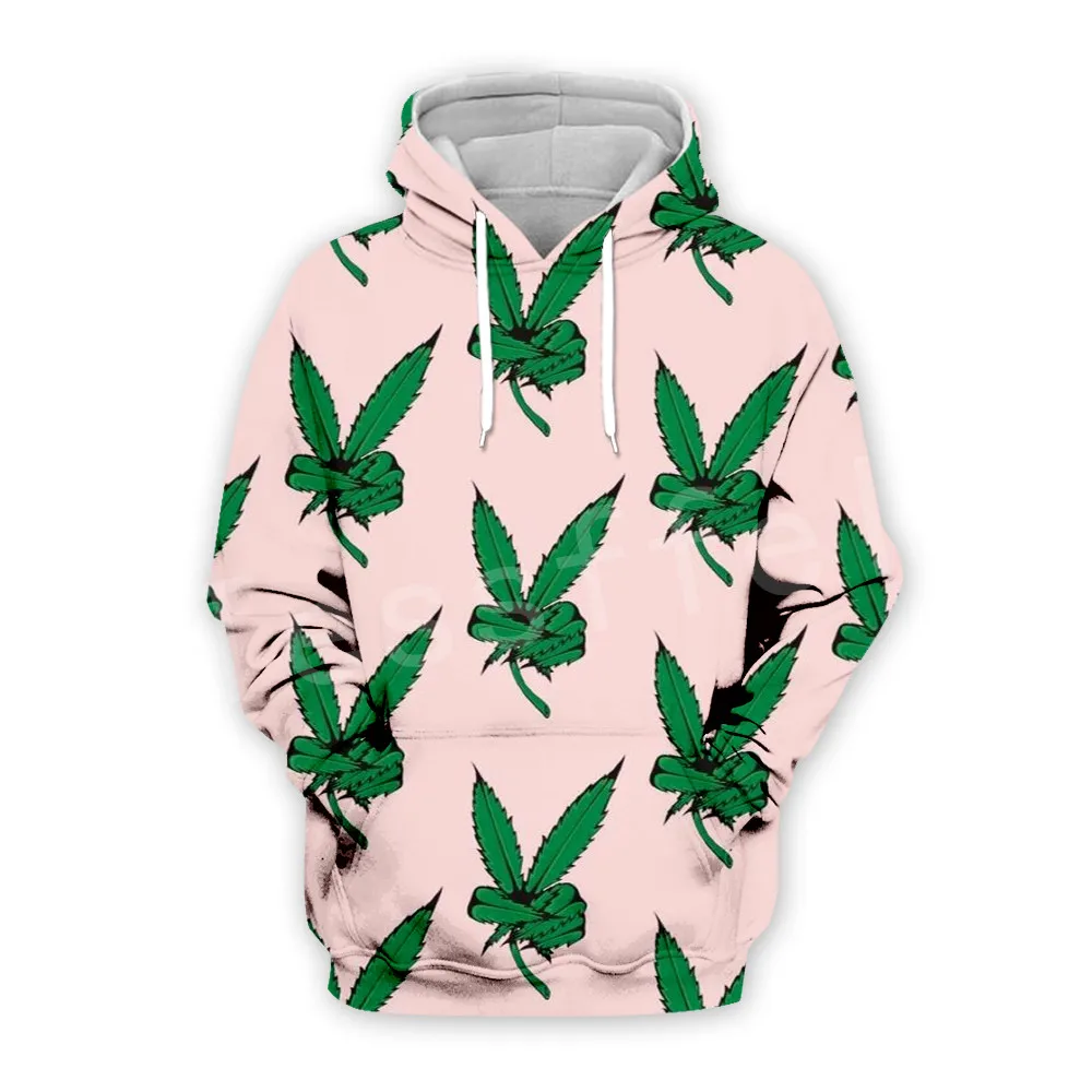 

Tessffel leaf weed grass Cartoon Harajuku Funny Casual Colorful NewFashion 3DPrint Hoodie/Sweatshirt/Jacket/shirts Men Women s-8