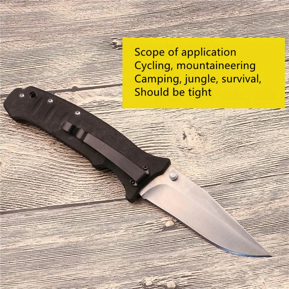 На открытом воздухе сабельный нож Тактический охотничий инструмент Джек нож высокая твердость Самозащита выживания Портативный более функциональный Карманный складной