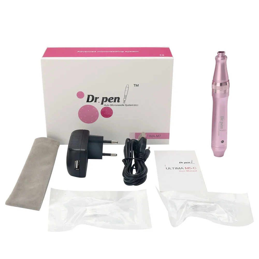Электрический Derma Dr.pen M7 C авто микроиглы BB светящийся Макияж Уход за кожей