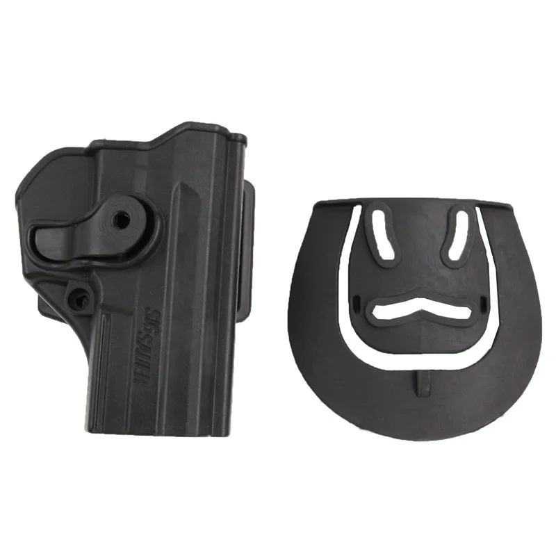black Тактическая кобура для пистолета Sig Sauer Pro SP2022/SP2009 Airsoft кобура для пистолета правой руки поясной ремень Пистолет Чехол принадлежности для охоты - Цвет: black