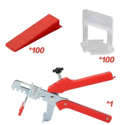 Système de nivellement de carrelage en céramique, pinces de 1/1, 5/2/2, 5/3mm + Clips + cales, localisateur d'espacement de carrelage, outil d'installation 