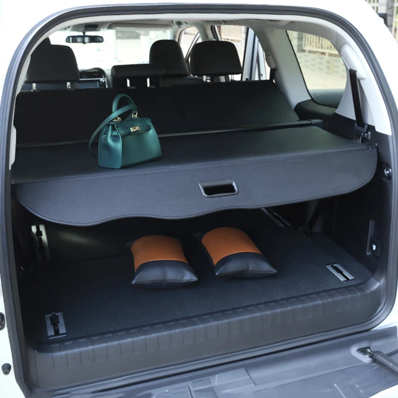 Для Toyota Land Cruiser PRADO FJ150 2010- крышка багажника занавес задний занавес выдвижной разделитель задние стойки Стайлинг автомобиля 1 шт