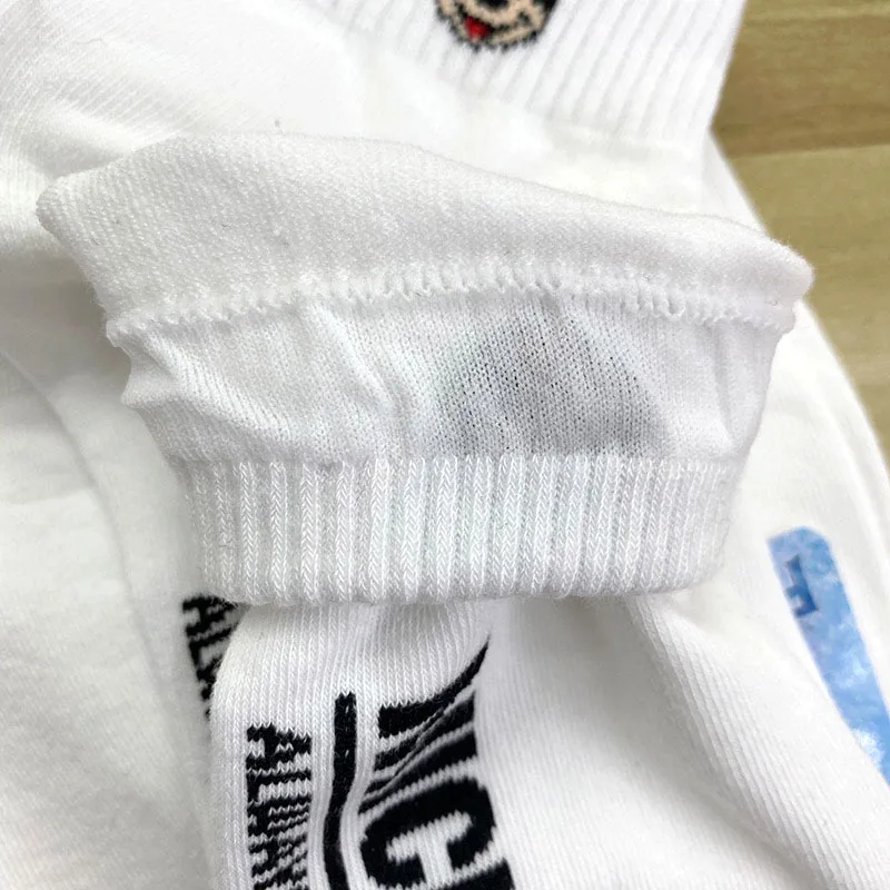 Disney Spring Summer Cartoon Mickey Minnie Donald Duck Daisy Lady Sweet Socks Solid Color Socks