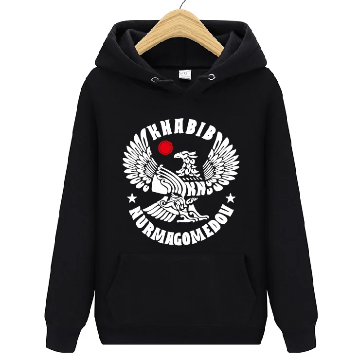 Khabib Nurmagomedov The Eagle русская Толстовка для мужчин и женщин осень-зима Флисовая Толстовка Пуловер Джемпер спортивная куртка