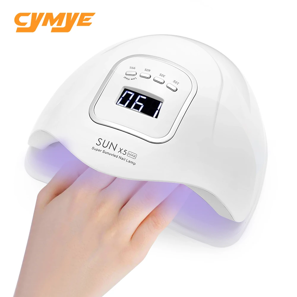 Cymye sun X5 MAX 80 Вт Светодиодная УФ-лампа для ногтей сушилка