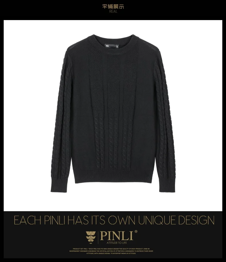 Eden Park Специальное предложение стандартный мужской свитер, пуловер Pinli осень Мужской Жаккардовый вязаный свитер с половинным вырезом B193310157