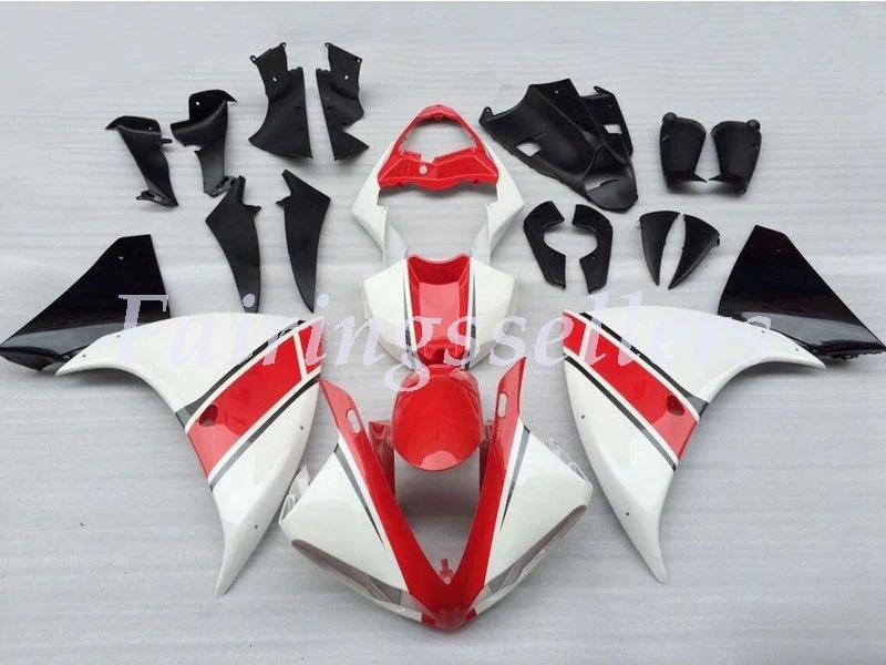 YZF-R1 White Red Black (2009-2012)