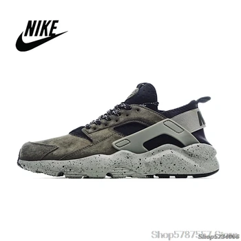 

Nike Air Huarache Run Ultra 4th Generation Pig Eight Leather Upper Men's Running Shoes Size 40-45 829669-333