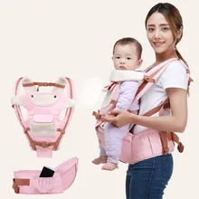 Эргономичные рюкзаки-кенгуру, слинги для новорожденных, Обёрточная бумага рюкзак ребенка Хипсит с хранения пакет фронтальная кенгуру для младенцев, ремень для переноски