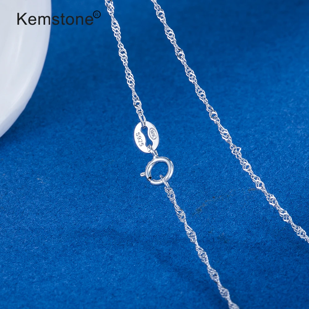 D Kemstone Мода S925 серебро несколько стилей ключицы колье для женщин - Окраска металла: D