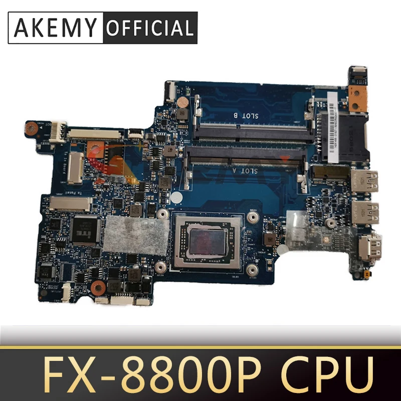 AKEMY подлинный H000094110 материнская плата для ноутбука toshiba радиус E45W-C FX-8800P 2 1 ГГц