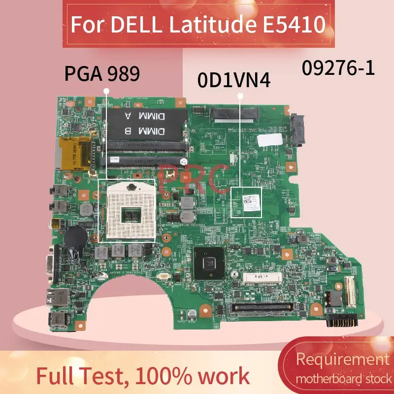 dell latitude 5410 e5410 placa principal para notebook 092761 hm55 ddr3 Placa-mãe para notebook - Imagem 2