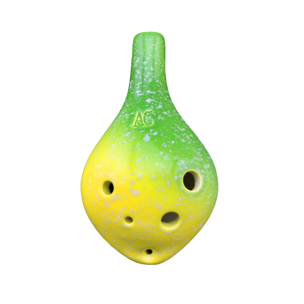 Керамическая бутылка для вина Ocarina Alto C с 6 отверстиями музыкальный инструмент со