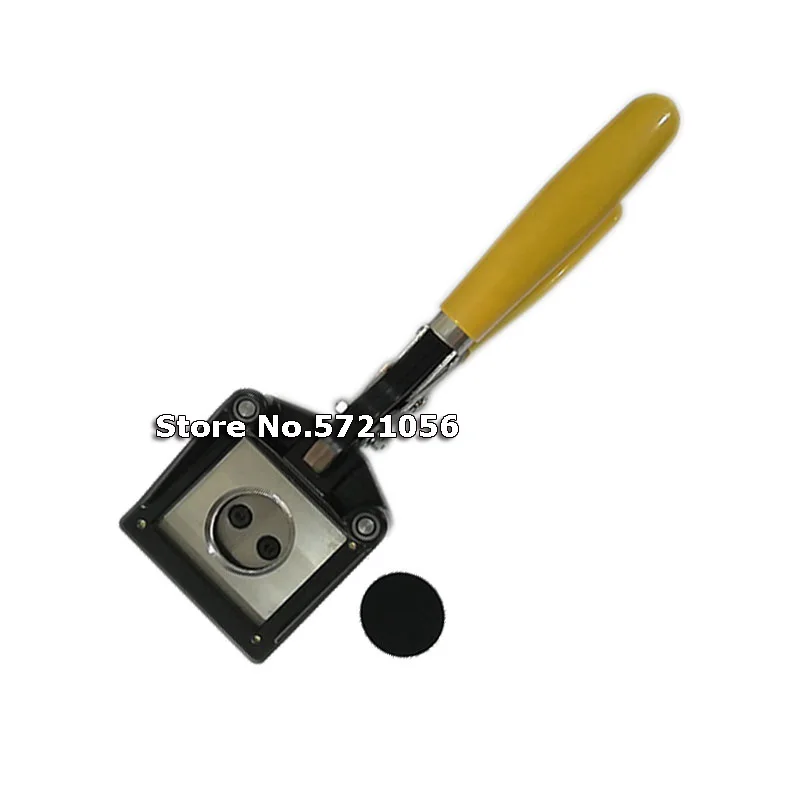Paper Cutter Paper Punch Circular Cutter Hand Held Manual Round 14mm 18mm 20MM 30mm 35mm 40mm Paper Graphic Punch Die Cutter for Pro Button Maker