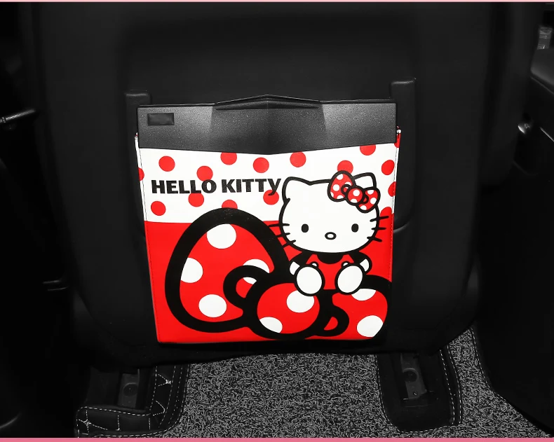 Hello kitty Автомобильный складной креативный милый подвесной автомобильный держатель для мусорного мешка